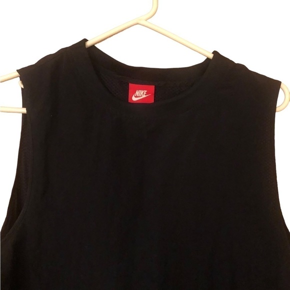 Nike black layered tank top - Picture 5 of 10